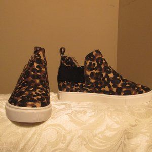 New Steve Madden Crushin Leopard High Top 8.5M